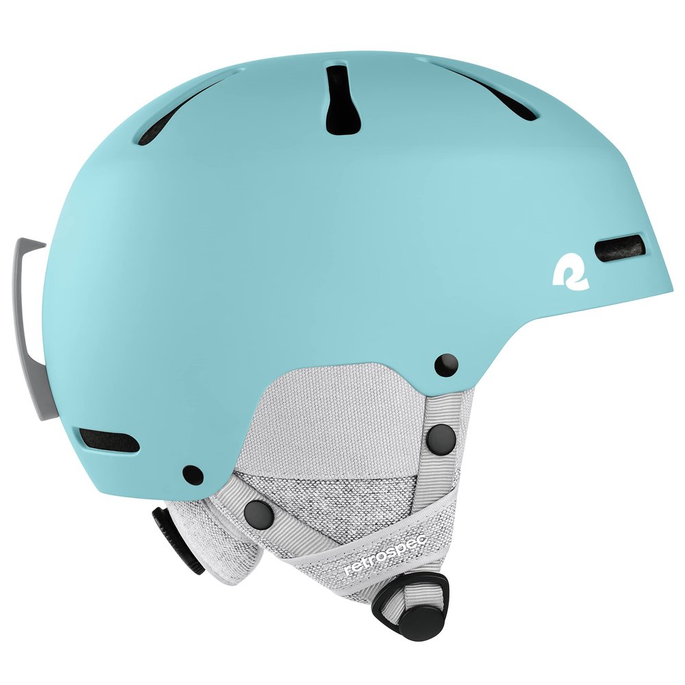 Retrospec Comstock Ski Helmet - Snowboard Helmet for Adults & Youth - Adjustable Fit Snow Helmet with Protective Shell and Breathable Vents for Men, Women, Boys & Girls