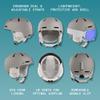 Retrospec Comstock Ski Helmet - Snowboard Helmet for Adults & Youth - Adjustable Fit Snow Helmet with Protective Shell and Breathable Vents for Men, Women, Boys & Girls view 2
