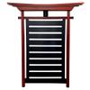 AAMA Martial Arts Taekwondo Karate Judo Jiu Jitsu 10 Level Wall Mountable Wooden Budo Belt Display view 2
