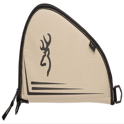 Browning Black and Tan Pistol Rug 11"