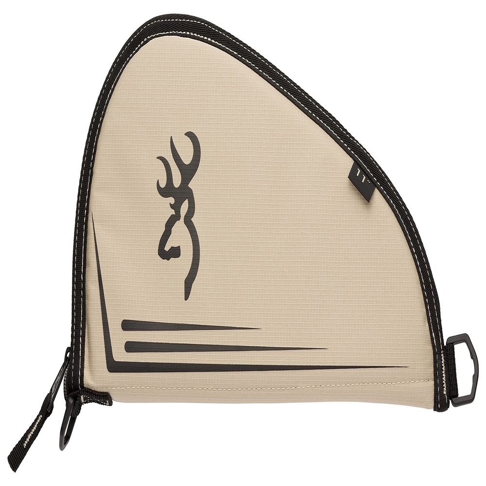 Browning Black and Tan Pistol Rug 11"