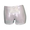 Aosva Little Girls' Sparkle Dance Tumbling Running Gymnastics Silver Short 7-8 Years view 2