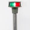 Basin Boat Lighting - Bow Navigation Light -15" - USCG 2nm approved - Incandescent view 4