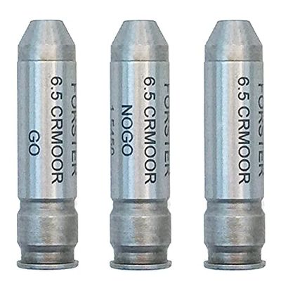 Forster Products 6.5 Creedmoor Headspace Gauge Set GO - NO-GO - Field