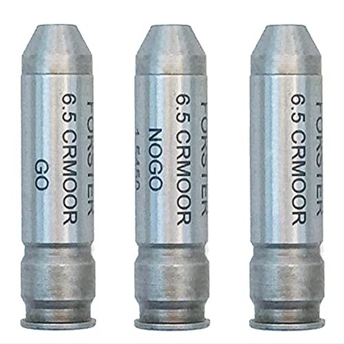 Forster Products 6.5 Creedmoor Headspace Gauge Set GO - NO-GO - Field