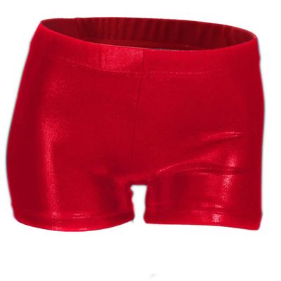 Aosva Little Big Girls Sparkle Dance Tumbling Athletic Gymnastics Red Short 9-10 Years