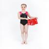 Aosva Little Big Girls Sparkle Dance Tumbling Athletic Gymnastics Red Short 9-10 Years view 2