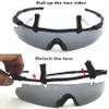 GALAXYLENSE DEA ICE Tactical Combat Glasses For Men - Shooting Glasses - Hunting Glasses - 3 Color Replacement lens (Black) view 4