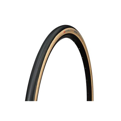 Donnelly Sports Strada LGG 700x30 Tubeless-Ready Folding Tire | High-Performance Road Bike Tire with Chevron Tread, Puncture Protection, Lightweight Open Tread, Durable Construction, Black/Tan for Wet