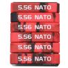 Aolamegs Magazine Marking Band 6 Pack (Red Black-White)