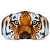 BLACKSTRAP Goggle Cover, Easy On, Easy Off Goggle Lens Protection, One Size Fits Most Goggles, 100% Upcycled Fabric, Optics Tiger view 1
