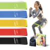 5-Level Resistance Bands Set, Non-Latex Exercise Loop Bands for Physical Therapy, Strength Training & Stretching, Portable Home Workout Equipment for Men & Women(Multicolor)