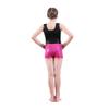 Aosva Little Big Girls' Sparkle Dance Tumbling Athletic Gymnastics Rose Red Short 11-12 Years view 2