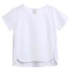 Baby Boy Girl Tops, Infant Kids Casual Basic Short Sleeve Cotton Tops Tee Crew Neck Solid Color T-Shirts Clothes (White,2-3T,2 Years,3 Years) view 1