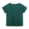 Baby Boy Girl Tops, Infant Kids Casual Basic Short Sleeve Cotton Tops Tee Crew Neck Solid Color T-Shirts Clothes (Green,4-5T,4 Years,5 Years) view 2