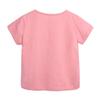 Baby Boy Girl Tops, Infant Kids Casual Basic Short Sleeve Cotton Tops Tee Crew Neck Solid Color T-Shirts Clothes (Pink,9-12 Months,9 Months,12 Months) view 2