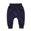 EISHOW Baby Cotton Baggy Pants, Kids Newborn Babies Harem Bottoms Sweatpants, Unisex Boys &Girls Elastic Pants Trousers (6-12 Months,3 Pack- Blue&Pink&Yellow) view 4