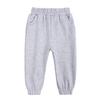 EISHOW Unisex Boys&Girls Cotton Pants, Kids Baby Harem Bottoms Sweatpants Elastic Pants Pull on Sport Jogger Trousers 1-13T (12-24 Months,A (Thin)-Gray,12 Months,24 Months) view 1
