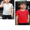 EISHOW Little Boy Girl 3 Pieces T-Shirt Unisex Baby Short Sleeve Solid Tee Shirt Crew Neck Cotton Top Basic Tees Plain Shirt (3 Pack-01,2-3T,2 Years,3 Years) view 4