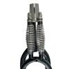 DONSP1986 26 inch Double Springer Suspension Bike Fork 1" Threaded Bicycle Fork, 26" Dual Spring Classical Fork for Cruiser Chopper Bike, Disc Brake (Black) view 4