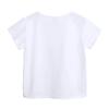 Baby Boy Girl Tops, Infant Kids Casual Basic Short Sleeve Cotton Tops Tee Crew Neck Solid Color T-Shirts Clothes (White,4-5T,4 Years,5 Years) view 2