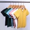 Baby Boy Girl Tops, Infant Kids Casual Basic Short Sleeve Cotton Tops Tee Crew Neck Solid Color T-Shirts Clothes (Pink,3-4T,3 Years,4 Years) view 3