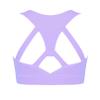 easyforever Kids Girls Athletic Sport Bra Strappy Back Vest Crop Top Tanks for Gym Workout Dance Gymnastics Light Purple D 4 view 2