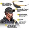 GALAXYLENSE DEA ICE Tactical Combat Glasses For Men - Shooting Glasses - Hunting Glasses - 3 Color Replacement lens (Khaki) view 2