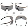 GALAXYLENSE DEA ICE Tactical Combat Glasses For Men - Shooting Glasses - Hunting Glasses - 3 Color Replacement lens (Khaki) view 3