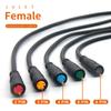 YUNNY Brand Ebike Cable Extension 900mm 2-6 Pin Waterproof Plug for Electric Bicycle Display Throttle PAS Ebike Parts view 4