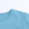 Baby Boy Girl Tops, Infant Kids Casual Basic Short Sleeve Cotton Tops Tee Crew Neck Solid Color T-Shirts Clothes (Blue,7-8T,7 Years,8 Years) view 4