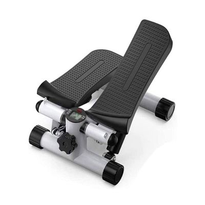 SMSOM Mini Stepper Exercise Machine Aerobic Stepper for Exercise Workout, Portable Exercise Platform, LCD Display, Very Suitable for Adult, Women, Kids Exercise (Color : Black)