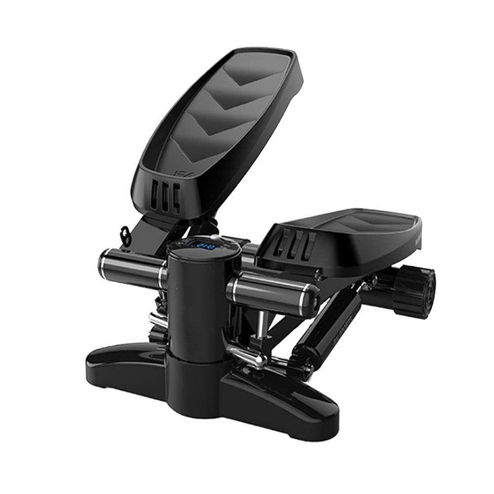 SMSOM Mini Stepper, Steppers for Exercise, Mini Stair Under Desk Bike Pedal Exerciser with LCD Monitor, Very Suitable for Indoor Office Exercise, 330lbs Weight Capacity