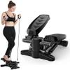 SMSOM Mini Stepper, Steppers for Exercise, Mini Stair Under Desk Bike Pedal Exerciser with LCD Monitor, Very Suitable for Indoor Office Exercise, 330lbs Weight Capacity view 3