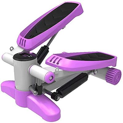 SMSOM Mini Stepper, Stair Stepper Exercise Equipment for Home Workouts Mini Steppers for Exercise Workout, Very Suitable for Indoor Office Exercise (Color : Purple)