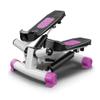 SMSOM Stepper, Portable Stair Stepper for Exercise, Mini Fitness Step Machine with Resistance Bands and LCD Monitor, Stepping Machine Best Fit for Home Workout, Purple view 1