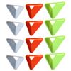 BESPORTBLE 20pcs Training Disc Football Triangle Agility Soccer Cones Sign for Basketball Sports Games Training Accessories view 1