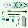 FunWater 10'633"6" Inflatable Stand Up Paddle Board with Premium SUP Paddleboard Accessories, Wide Stable Anti-Slip EVA Deck,Paddle Boards for Adults & Youth of All Skill Levels view 4