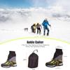 DDJOY Avadic Hiking Leg Gaiters, Waterproof Low Shoe Gaiters, Lightweight Adjustable Snow Boot Ankle Gaiters for Hiking, Hunting, Climbing, Woodcutting, Grey view 2