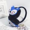 OhMill Creative Winter Warm Cute Cartoon Little Fox Earmuffs Plush Furry Ear Warmers for Boys Girls Adult Protector Ear Cover (Navy) view 3