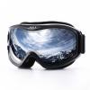 Juli Kids Ski Goggles,Snow Snowboard Goggles Boy Girl Snowmobile Skiing Skating Age 3-8 (Black Frame/Silver Lens) view 1