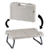 AQUAX Ultra Light car Folding Tables and Chairs Picnic Barbecue self Driving Camping Outdoor Portable Aluminum Alloy Folding Table Storage case view 2