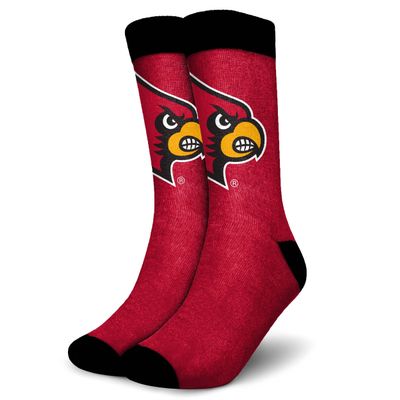Louisville Cardinals NCAA Mens Primetime Socks - L/XL