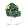 Michigan Wolverines NCAA Topiary Figure Team Color view 3