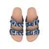 Indianapolis Colts NFL Womens Mini Print Double Buckle Sandal - L view 2