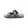 Indianapolis Colts NFL Womens Mini Print Double Buckle Sandal - L view 4