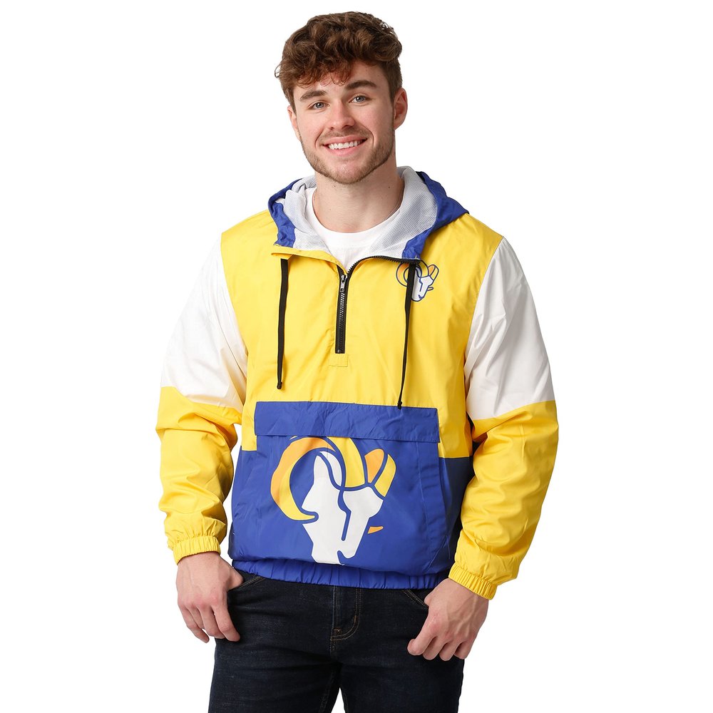 foco Los Angeles Rams NFL Warm-Up Windbreaker - M