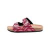 Arizona Cardinals NFL Womens Mini Print Double Buckle Sandal - L view 4