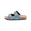 Detroit Lions NFL Womens Mini Print Double Buckle Sandal - M view 4