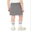 Amazon Essentials Girls' Pleated Uniform Skorts with Built-in Shorts, Pull-on, Stretchy, Pack of 2, Grey, Large view 3